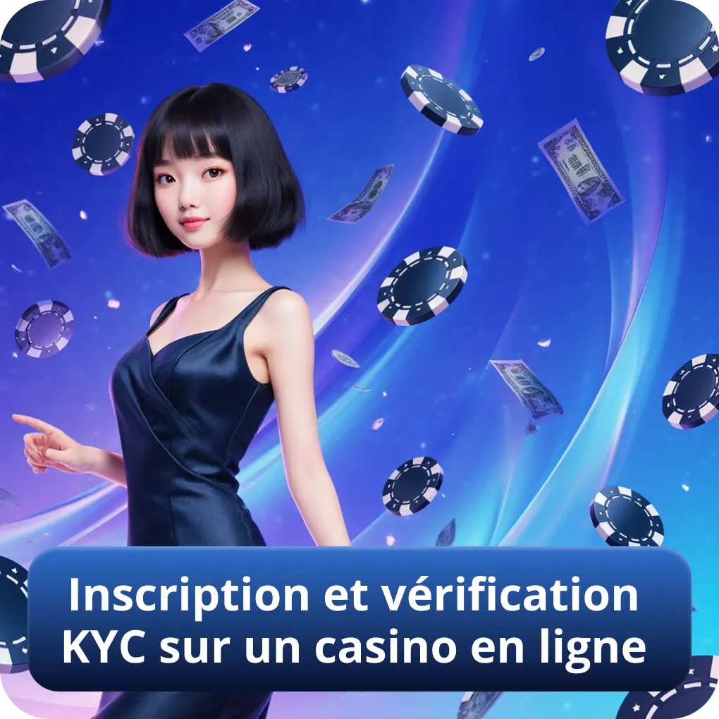 Processus d'inscription et vérification KYC dans un casino en ligne